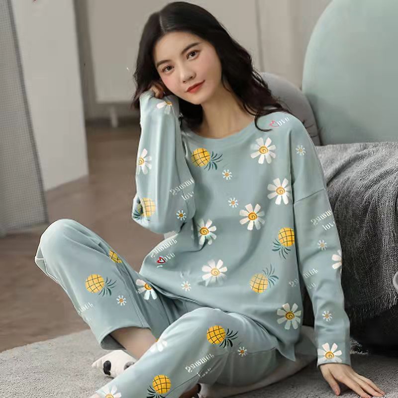 2 Piece Pajamas Set with cute cartoon print for Women - Willy05Boutique