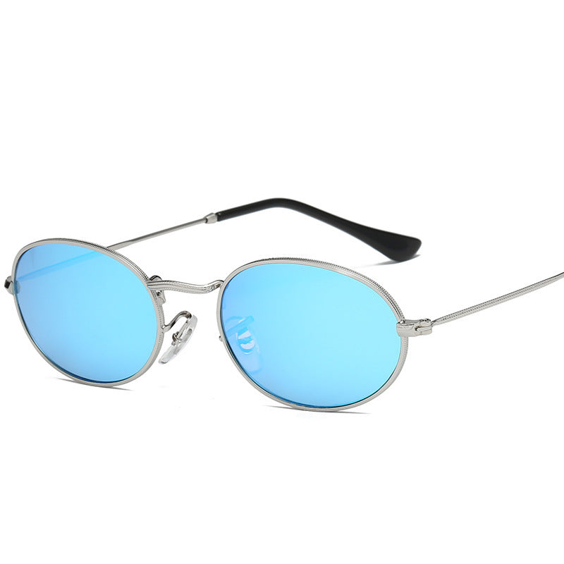 Luxury Famous Oval Metal Sunglasses for Women - Willy05Boutique
