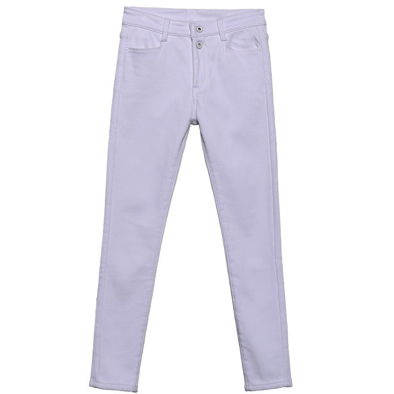 Women White Denim Jeans - Willy05Boutique