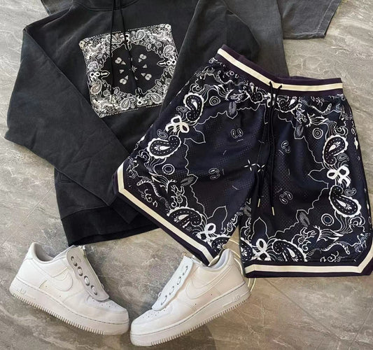 American NBA basketball shorts with Graphiti - Willy05Boutique