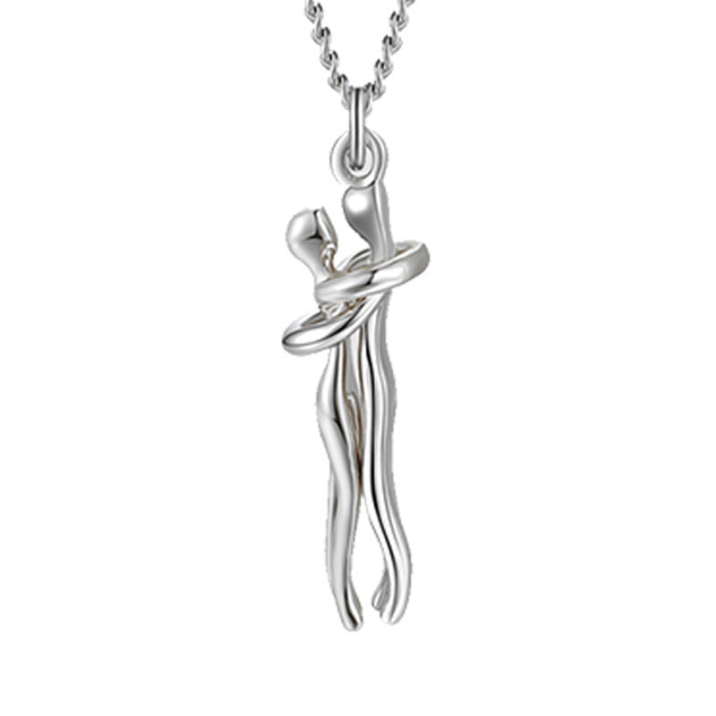Unisex Love Hug Necklace - Willy05Boutique