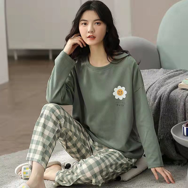 2 Piece Pajamas Set with cute cartoon print for Women - Willy05Boutique