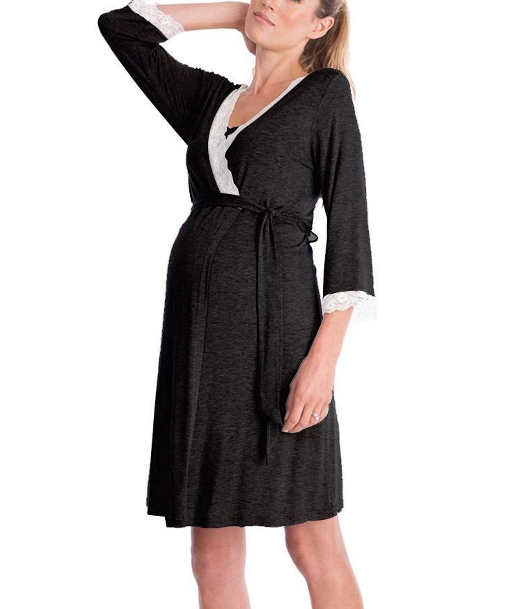 Pregnant Women Nightdress Maternity Sleepwear - Willy05Boutique