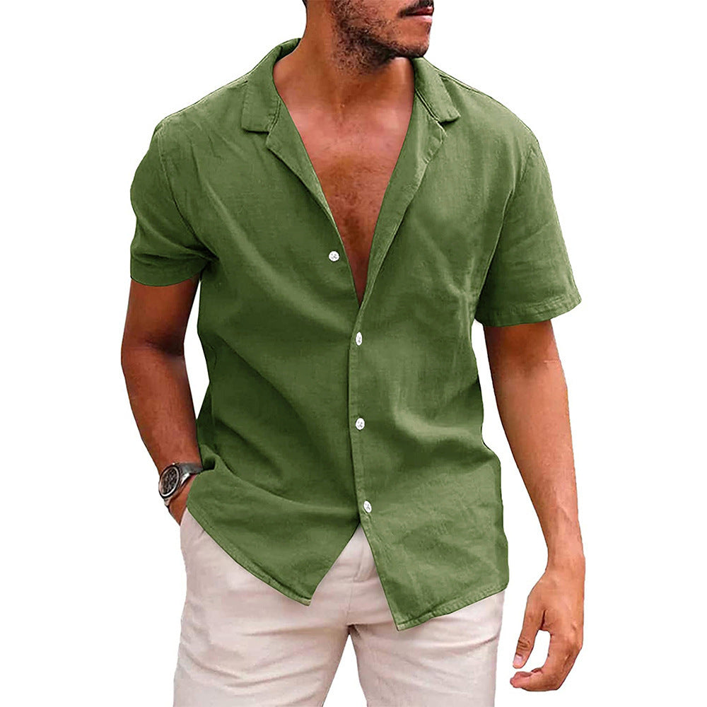 Men's Tops Casual two set Beach Shirt - Willy05Boutique