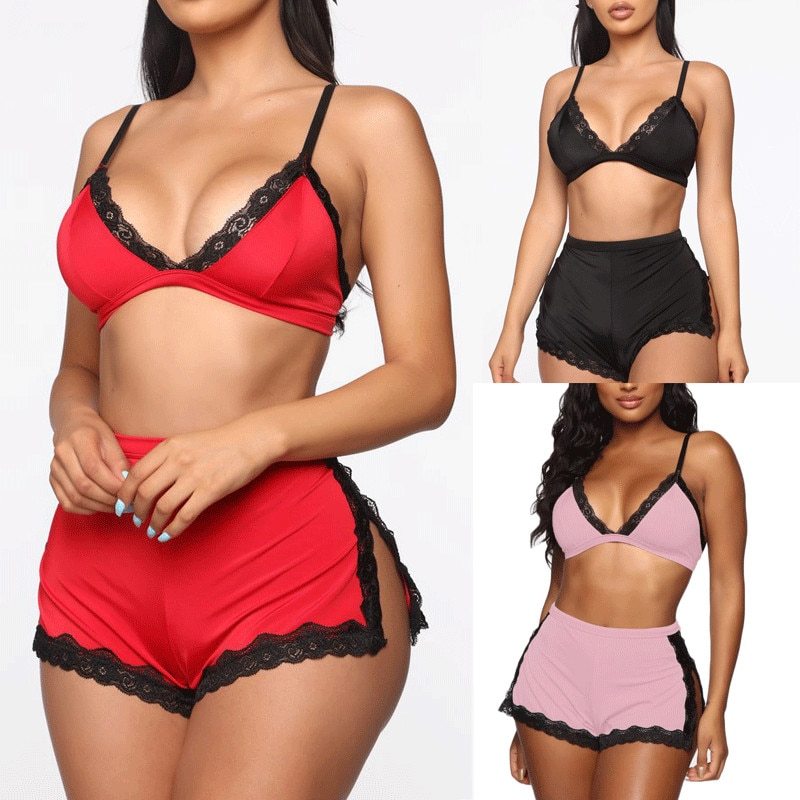 Women Sexy Sleepwear Lingerie Lace Bra - Willy05Boutique