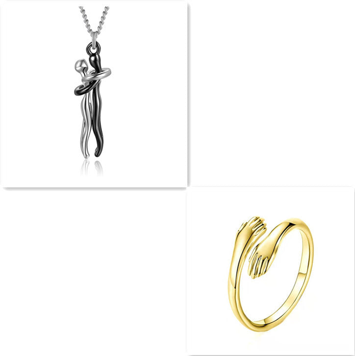 Unisex Love Hug Necklace - Willy05Boutique