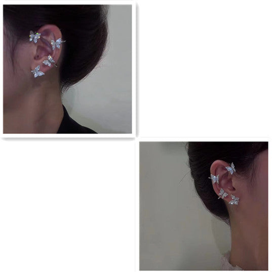 Butterfly Earring and Ear Hook Jewelry for women