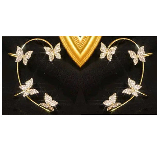Butterfly Earring and Ear Hook Jewelry for women