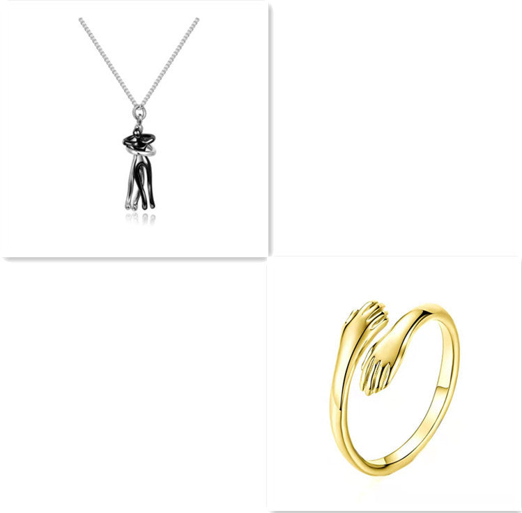 Unisex Love Hug Necklace - Willy05Boutique