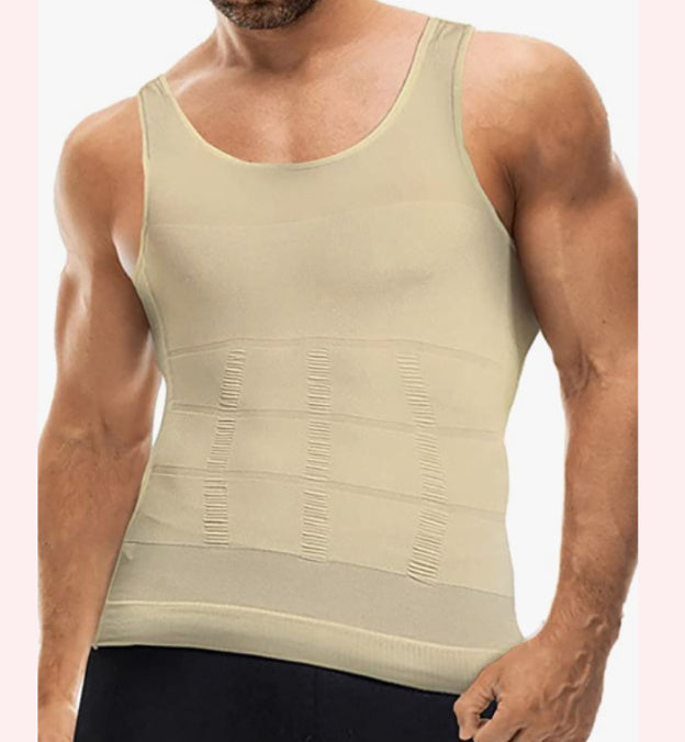 Men Body Tummy Shaper Vest - Willy05Boutique