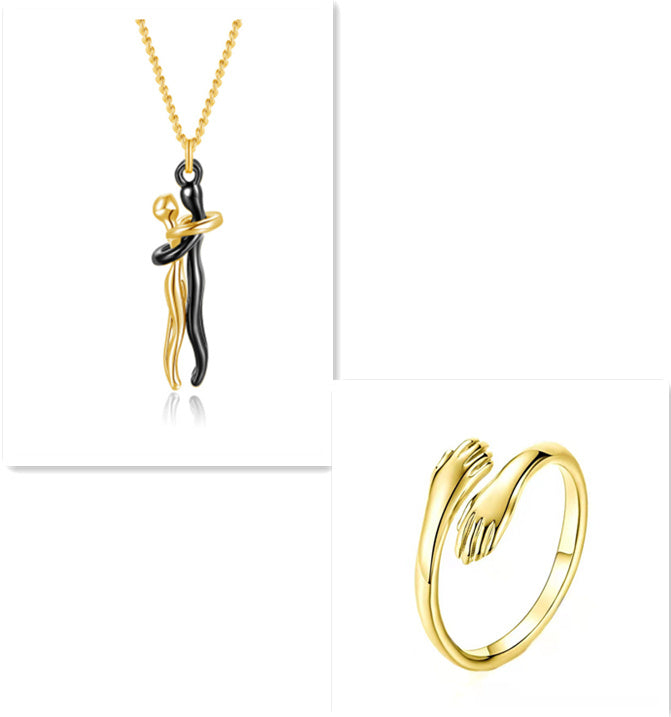 Unisex Love Hug Necklace - Willy05Boutique