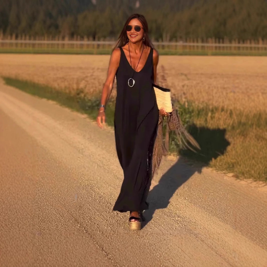 Female Sexy Trend V-neck Strap Dress - Willy05Boutique