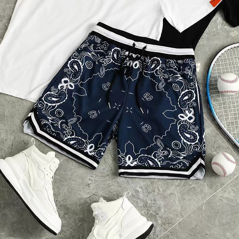 American NBA basketball shorts with Graphiti - Willy05Boutique