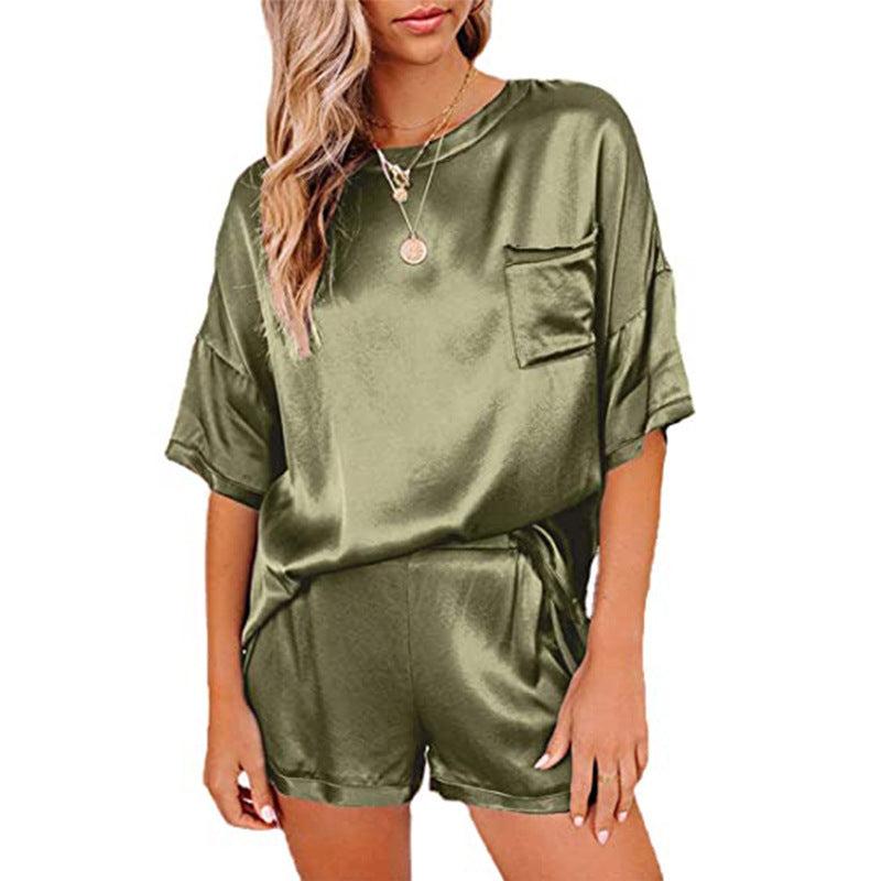 Short Sleeve pajama set for Women - Willy05Boutique