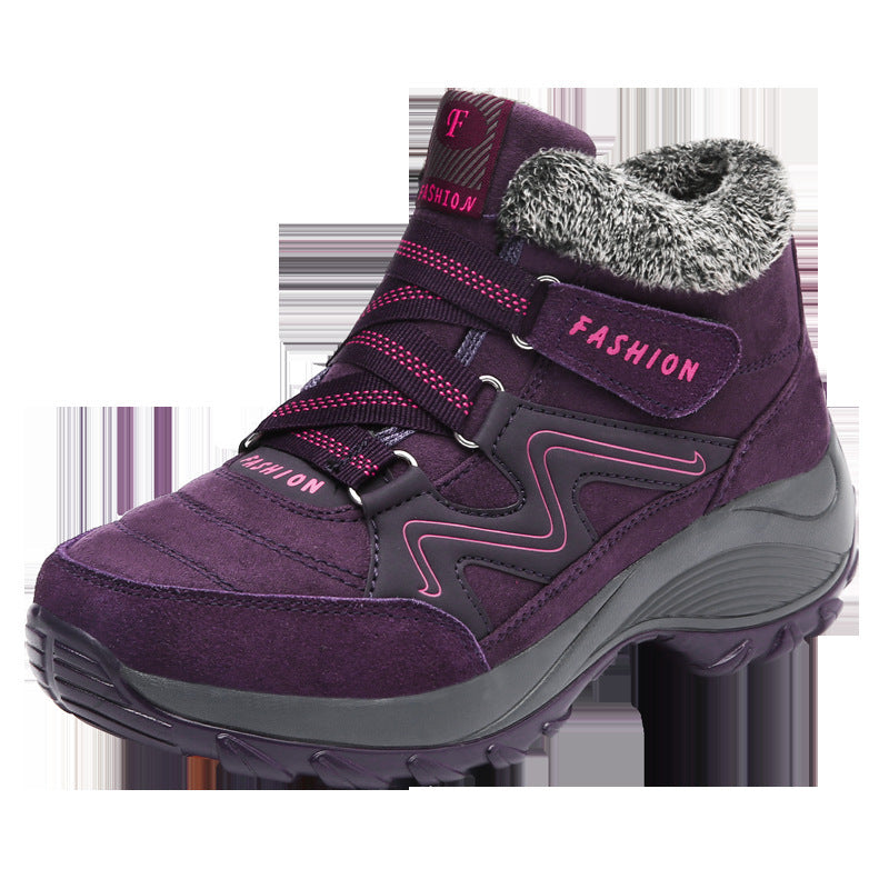 Non-Slip Hiking Leather Shoes for Women