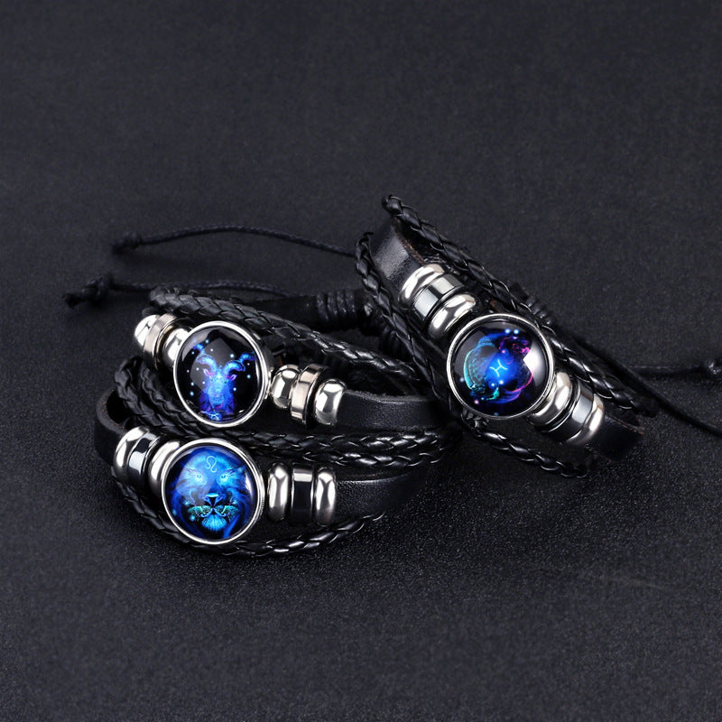 Unisex Zodiac Constellation Bracelet - Willy05Boutique