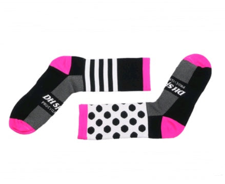 Cycling long tube compression sports socks for men and women
