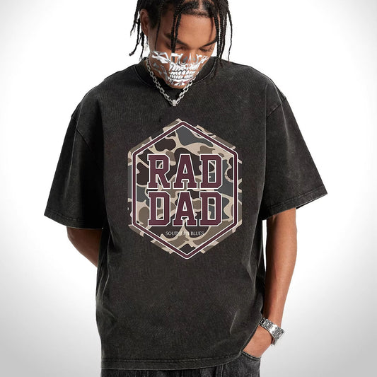 Casual Washed Cotton T-Shirt for Men