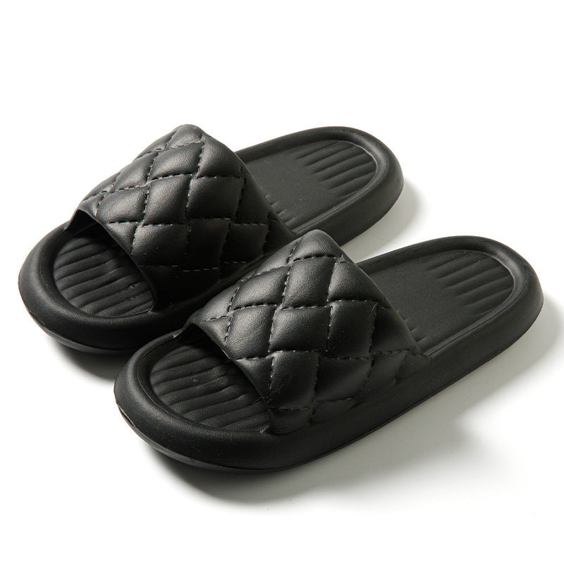 New Rhombus Summer Home Non-Slip Unisex Slippers