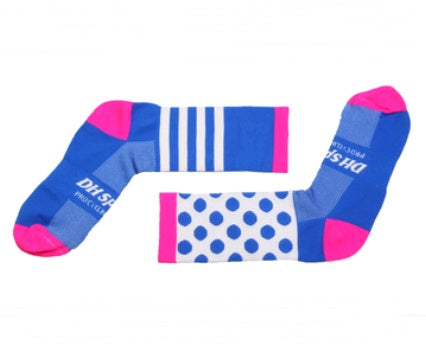 Cycling long tube compression sports socks for men and women