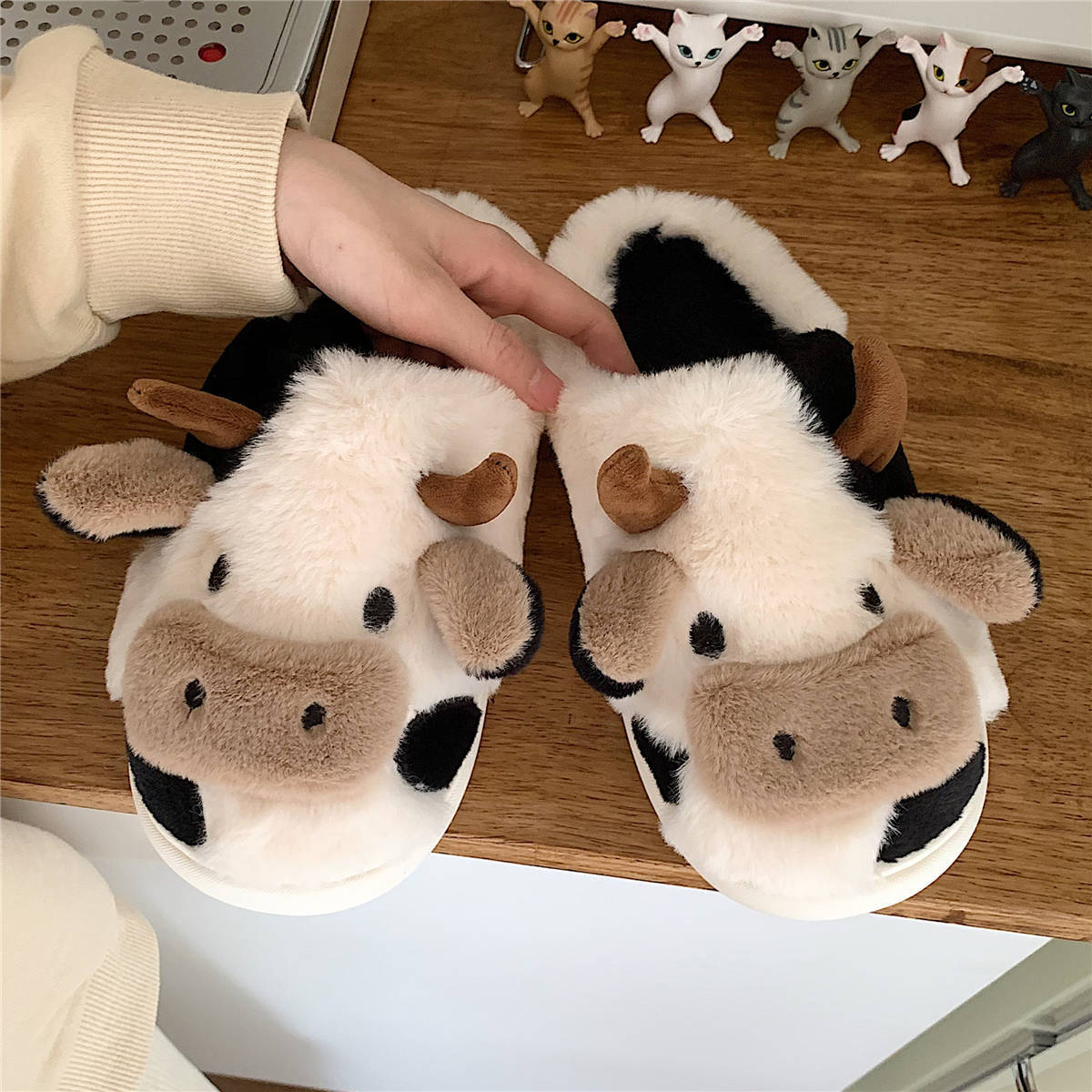Cute Cow Animal Slipper for Women