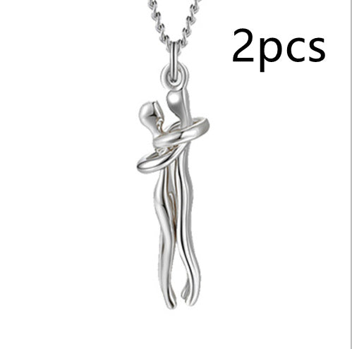 Unisex Love Hug Necklace - Willy05Boutique