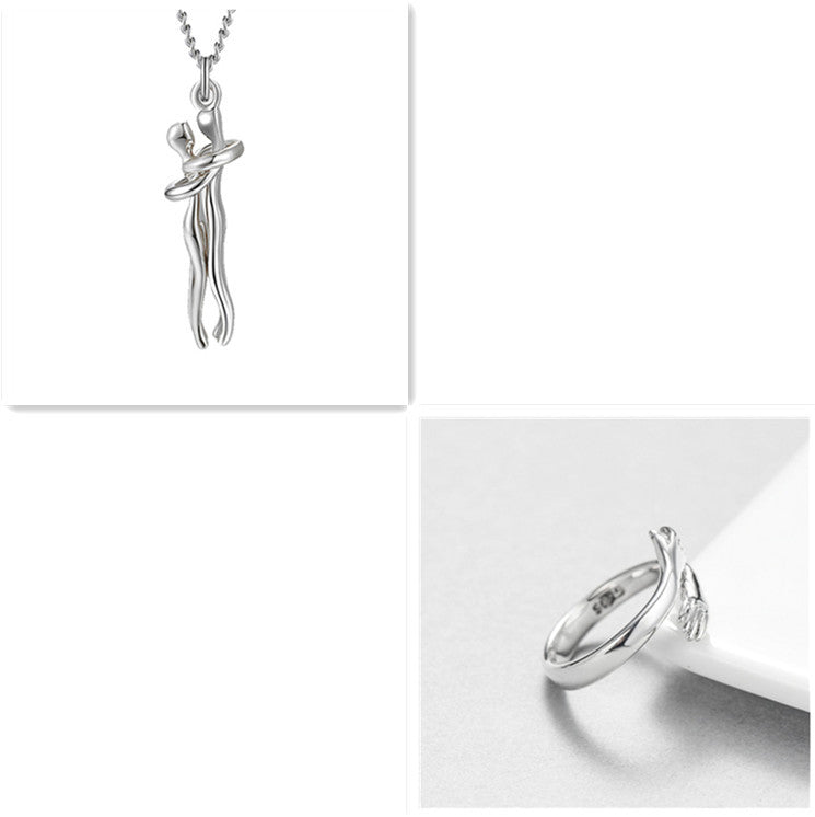 Unisex Love Hug Necklace - Willy05Boutique