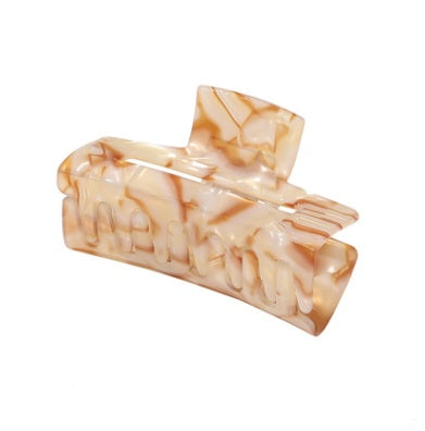 Gold Alloy Hair Clips for Women and Girls