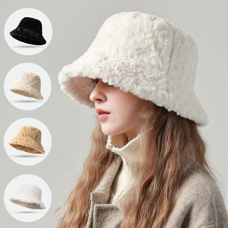 Lambswool Fashionable Solid Color Winter Hats for Women - Willy05Boutique