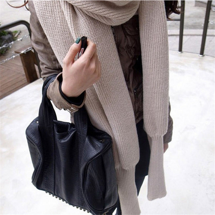 Sweater Scarf Cashmere for Ladies and Girl