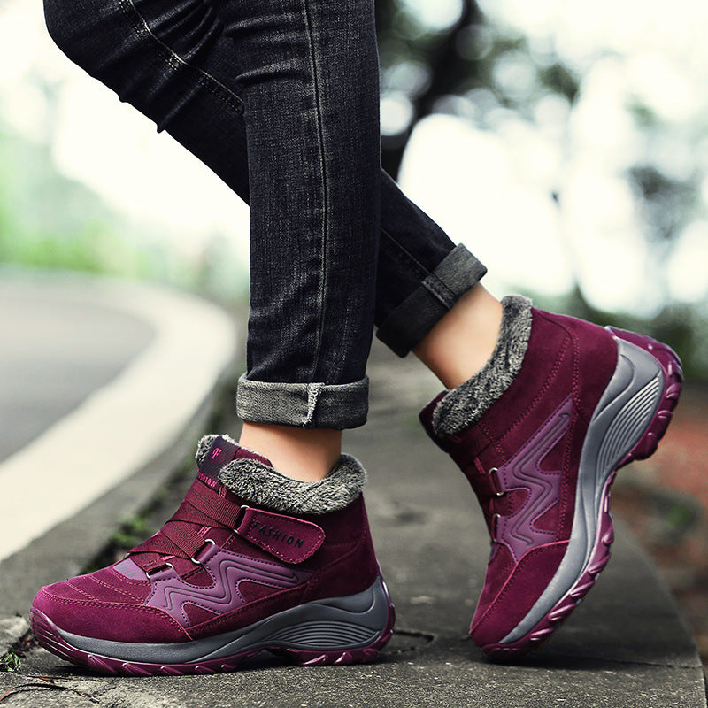 Non-Slip Hiking Leather Shoes for Women