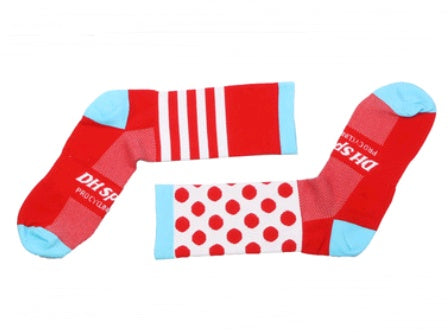 Cycling long tube compression sports socks for men and women