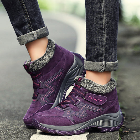 Non-Slip Hiking Leather Shoes for Women