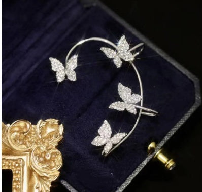 Butterfly Earring and Ear Hook Jewelry for women