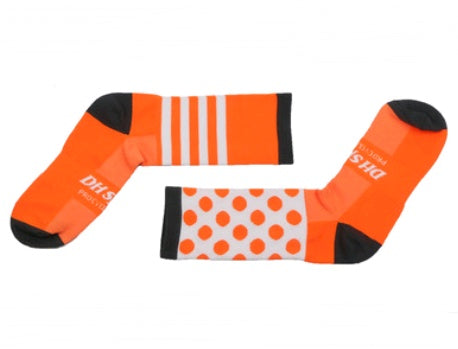 Cycling long tube compression sports socks for men and women