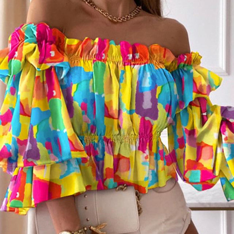 Topless long sleeve short Blouse - Willy05Boutique