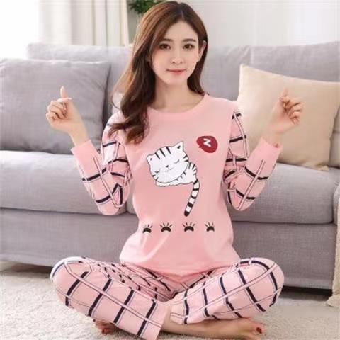 2 Piece Pajamas Set with cute cartoon print for Women - Willy05Boutique