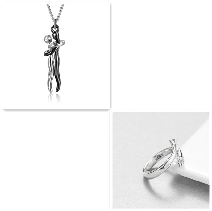 Unisex Love Hug Necklace - Willy05Boutique
