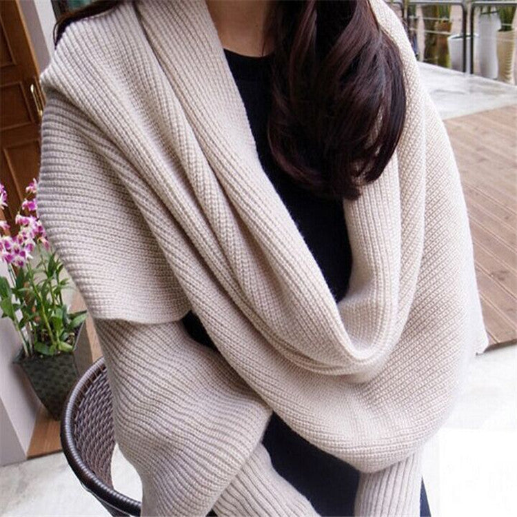 Sweater Scarf Cashmere for Ladies and Girl