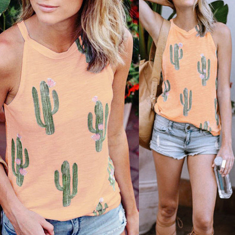 Summer Casual Halter Harajuku Women T-shirt - Willy05Boutique