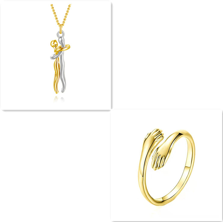 Unisex Love Hug Necklace - Willy05Boutique