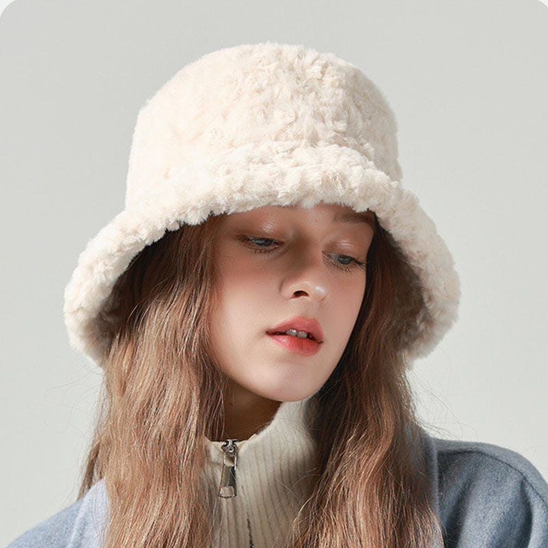 Lambswool Fashionable Solid Color Winter Hats for Women - Willy05Boutique