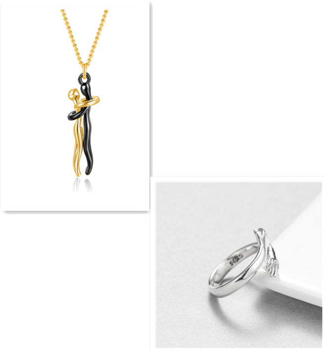 Unisex Love Hug Necklace - Willy05Boutique
