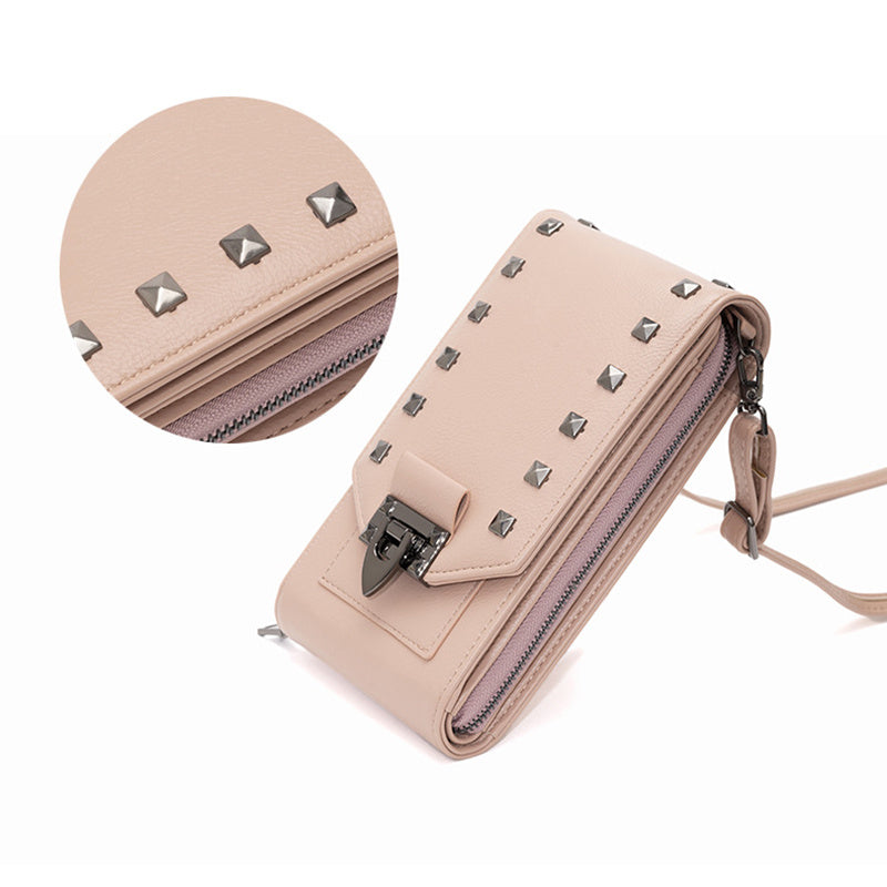 Solid Color Mobile Phone Handbag - Willy05Boutique