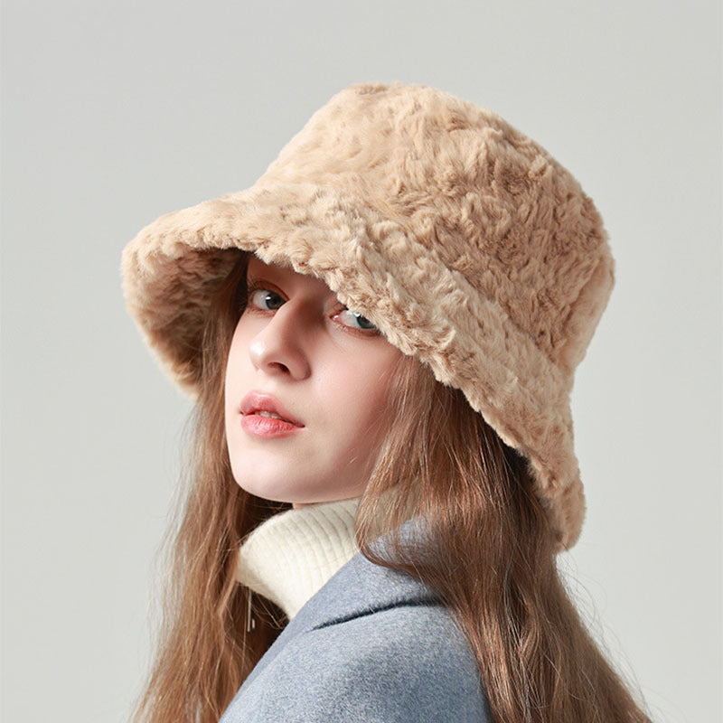 Lambswool Fashionable Solid Color Winter Hats for Women - Willy05Boutique