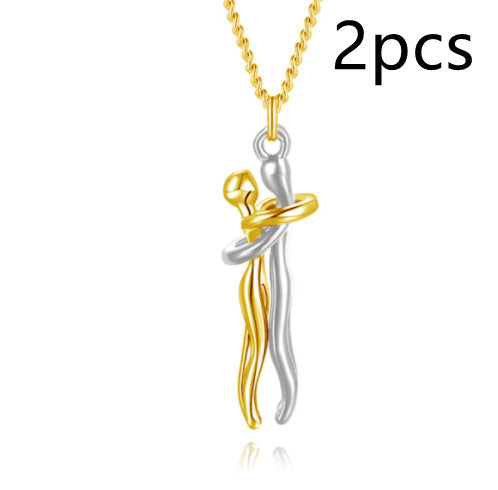 Unisex Love Hug Necklace - Willy05Boutique