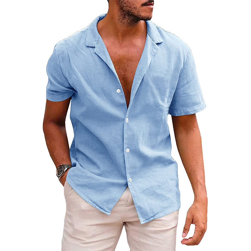 Men's Tops Casual two set Beach Shirt - Willy05Boutique