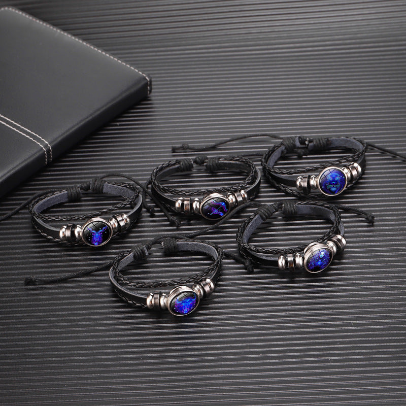 Unisex Zodiac Constellation Bracelet - Willy05Boutique