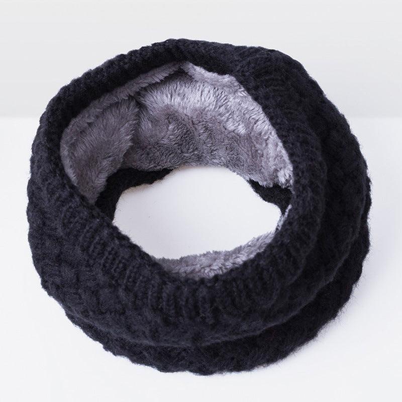 Warm Cotton Collar Scarf for Women