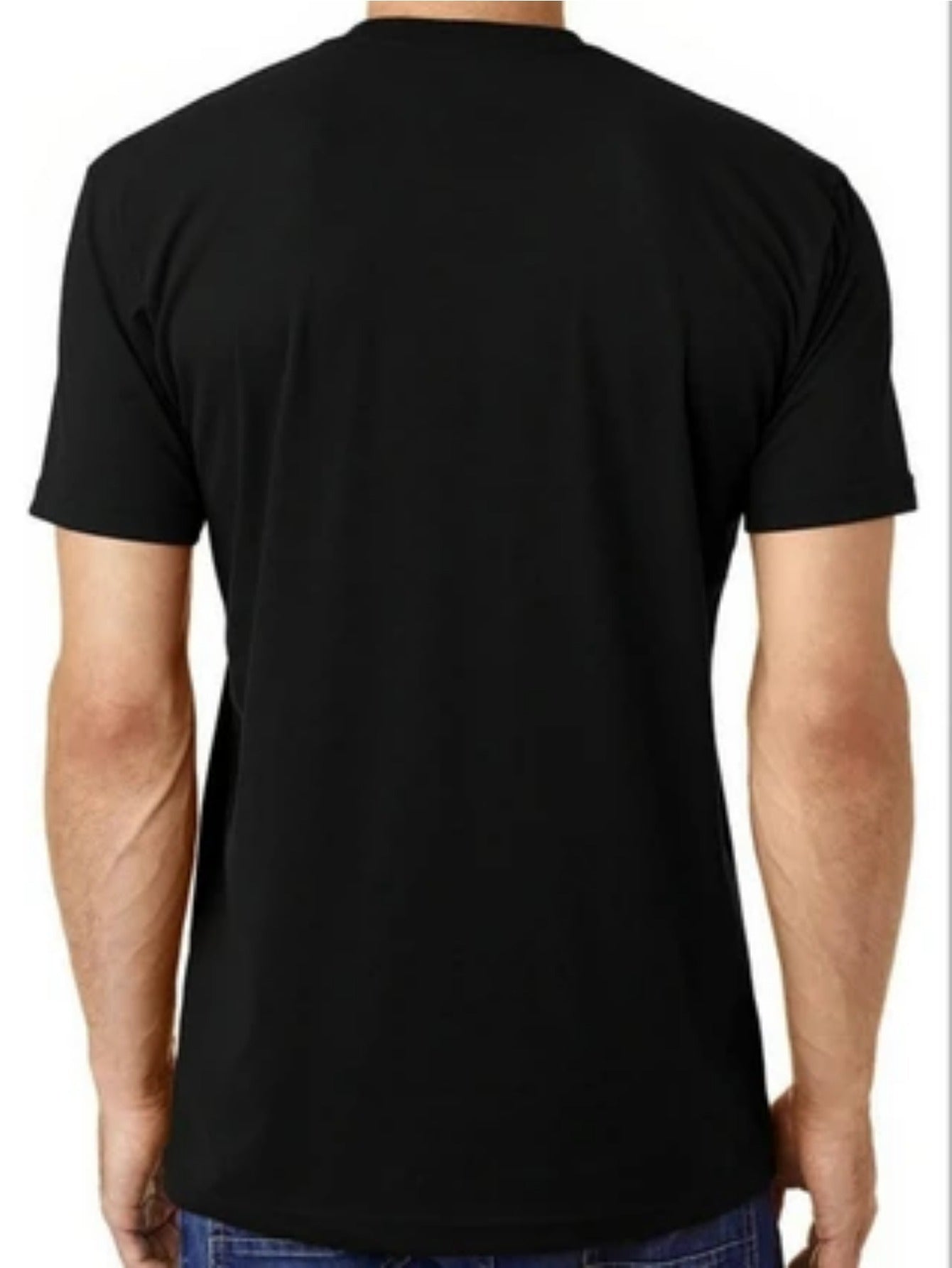 LA Printed Casual Short Sleeved T-shirt for Men